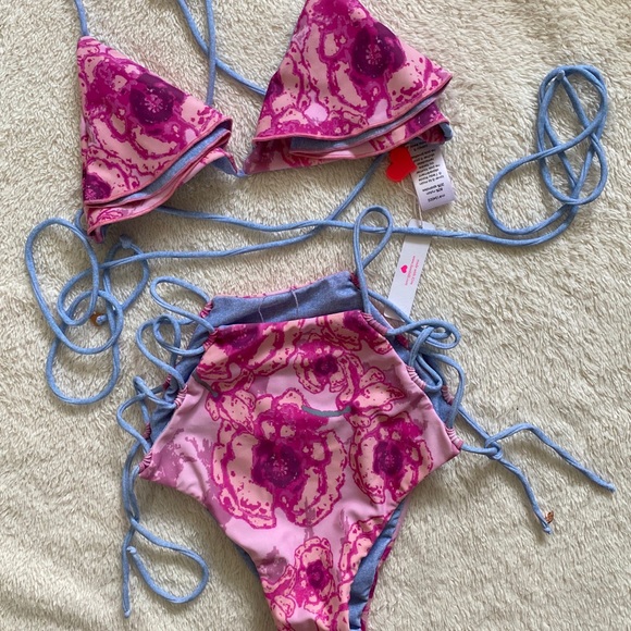 lolli loves me high waist swim set - Picture 3 of 4